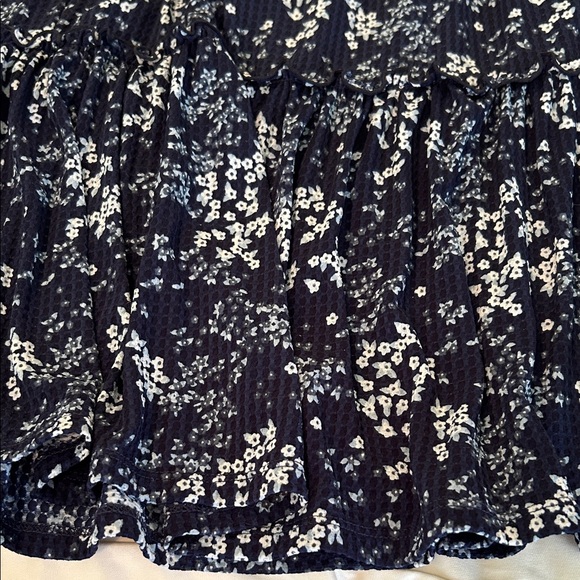 MICHAEL Michael Kors Navy blue Floral Maxi Dress size XL - Picture 12 of 15